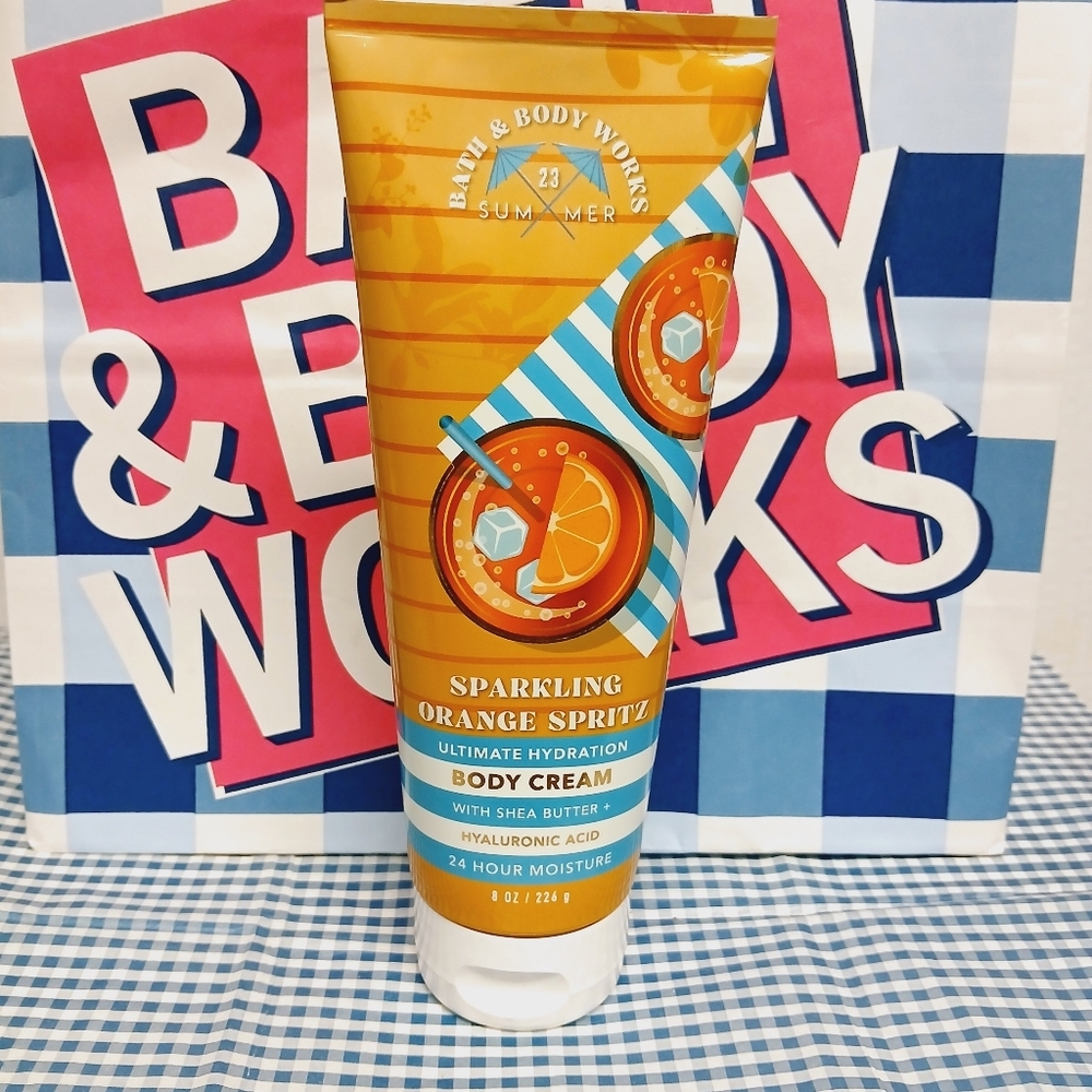 Bath and Body Works Sparkling Orange Spritz Body Cream